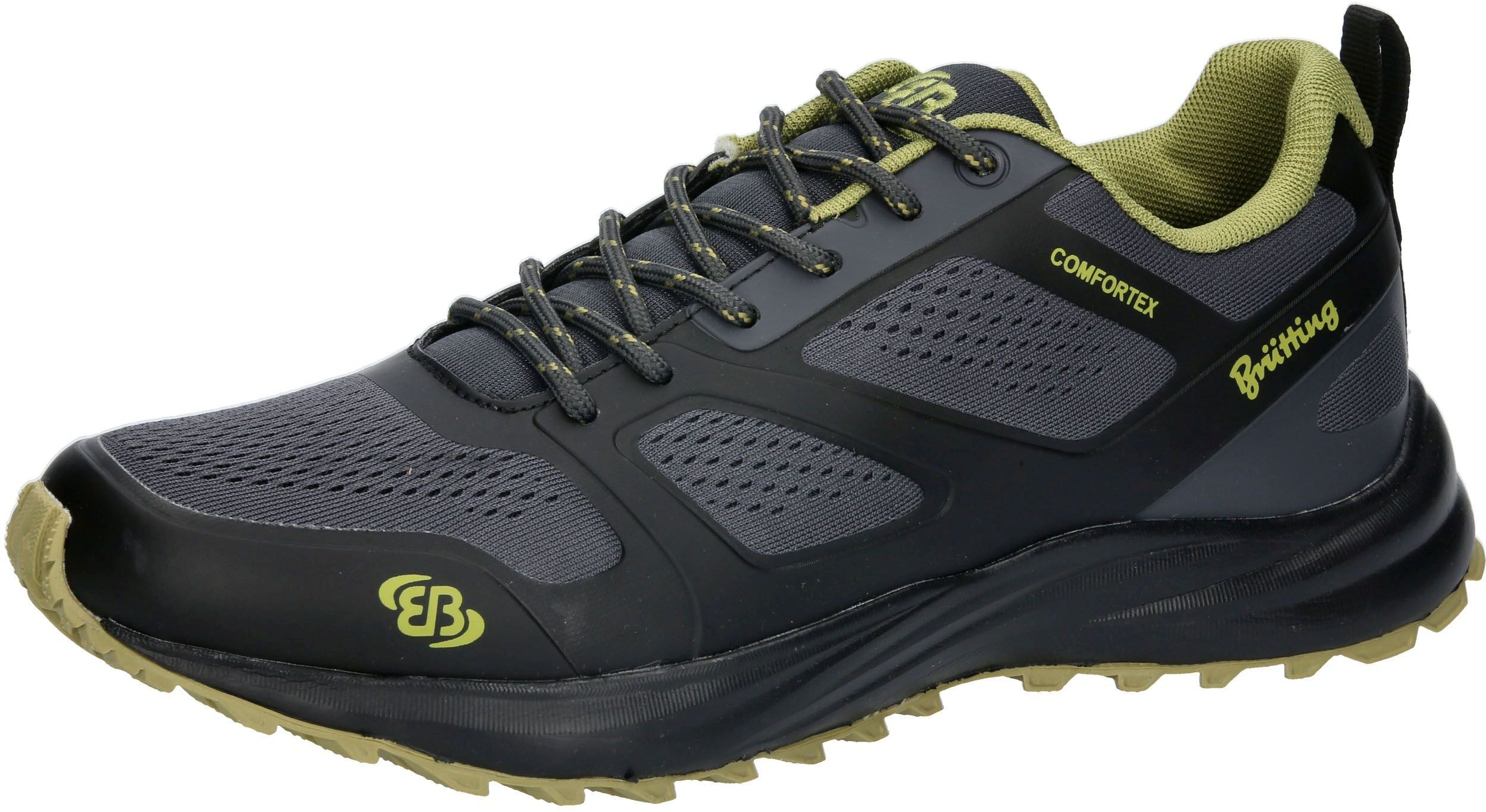 Wanderschuh BRÜTTING "Outdoorschuh Mount Ray", Herren, Gr. 41, grau, Synthetik, Schuhe Wanderschuh grau 41