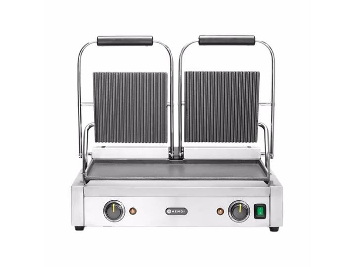 Hendi Kontaktgrill – Gastro Grill/Griddleplatte – edelstahl