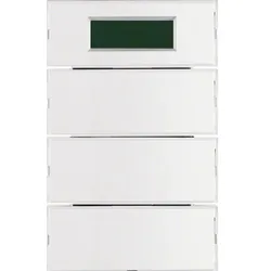 Berker 75663770 Tastsensor 3fach mit RTR, Display K.1
