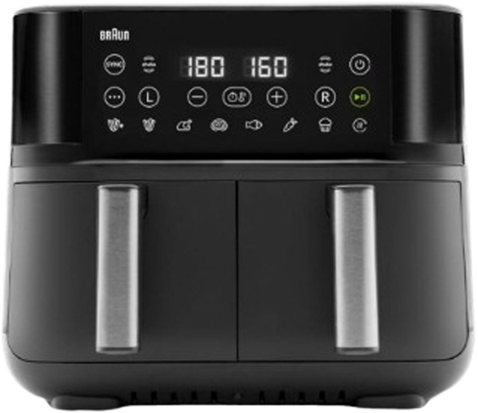 Braun TwinCook 3 Airfryer TD3030I Zwart
