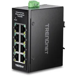 Trendnet TI-ELC80 Netzwerk-Switch Unmanaged Fast Ethernet (10/100) Schwarz