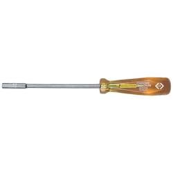 C.K Werkstatt Steckschlüssel-Schraubendreher Schlüsselweite (metrisch): 12 mm Klingenlänge: 120 mm DIN 3125 T4334M 12