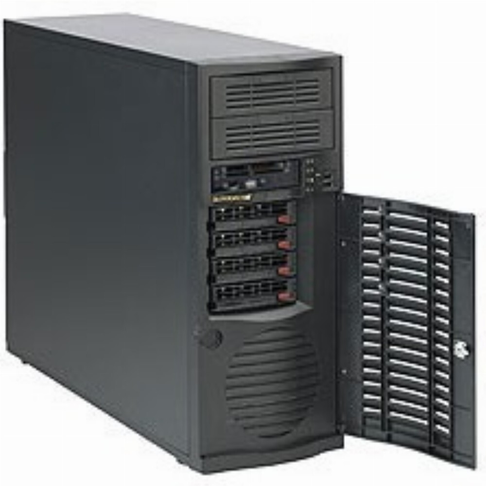 Supermicro SuperChassis 733TQ-668B, Midi Tower, Server, Schwarz, ATX, EATX, HDD, Heizung, LAN, Leistung, BSMI CCC CE/EMC FCC class B TUV/CB UL/CUL