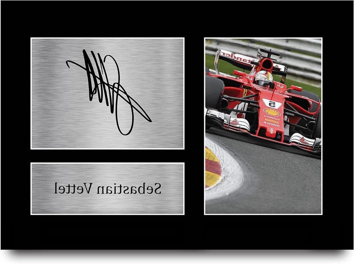 Gedrukte Foto Fan Merchandise A4 Formaat Zwart