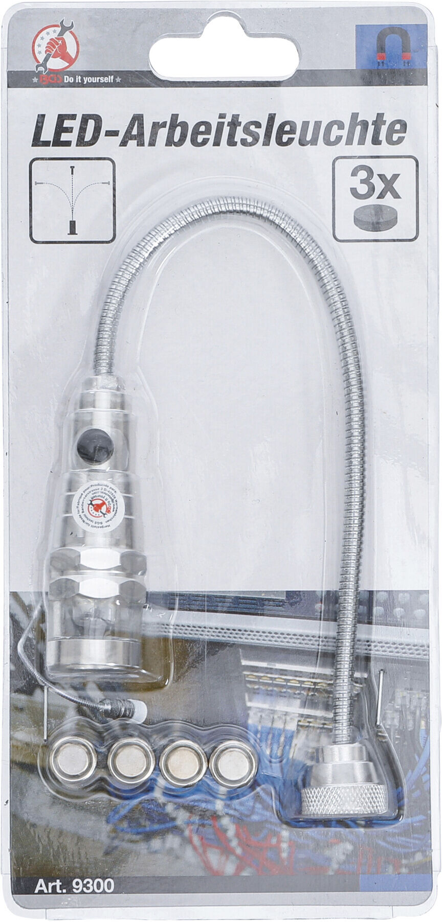 BGS Do it yourself LED-Arbeitsleuchte 9300)