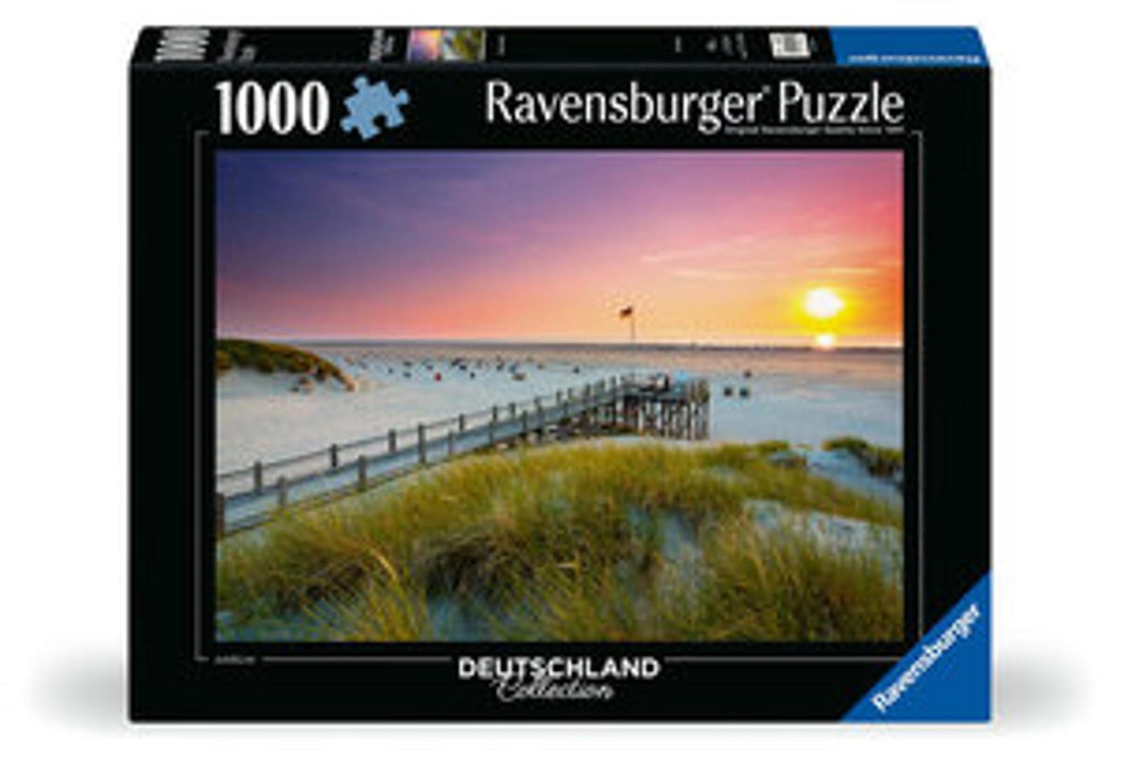 Ravensburger Puzzel Zonsondergang boven het eiland Amrum