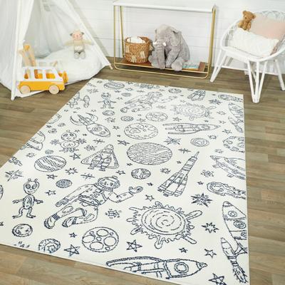 Taylor & Olive Space Rockets Kids Area Rug
