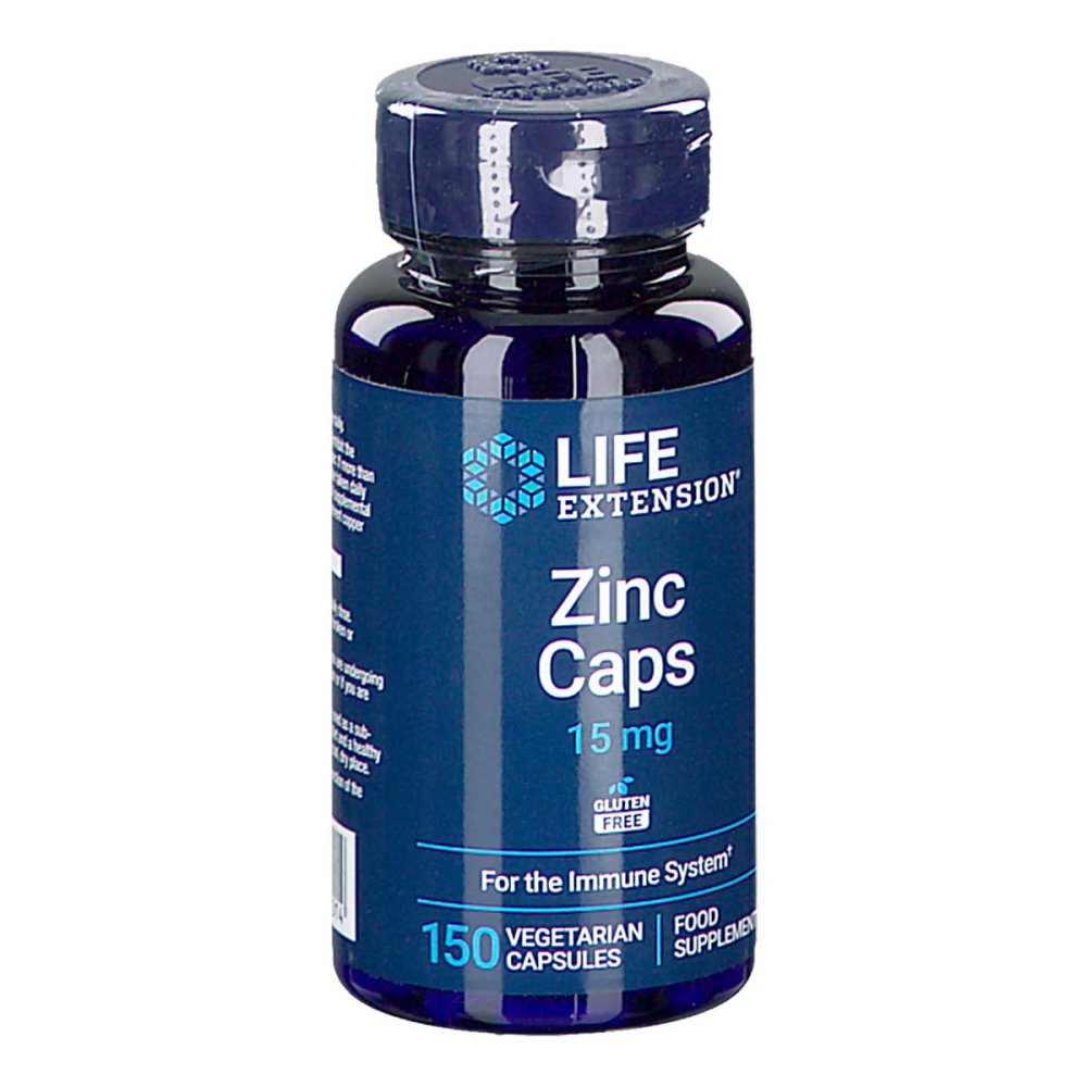 Vuzimo B.V. Life Extension Zinc Caps 15 mg 19740395