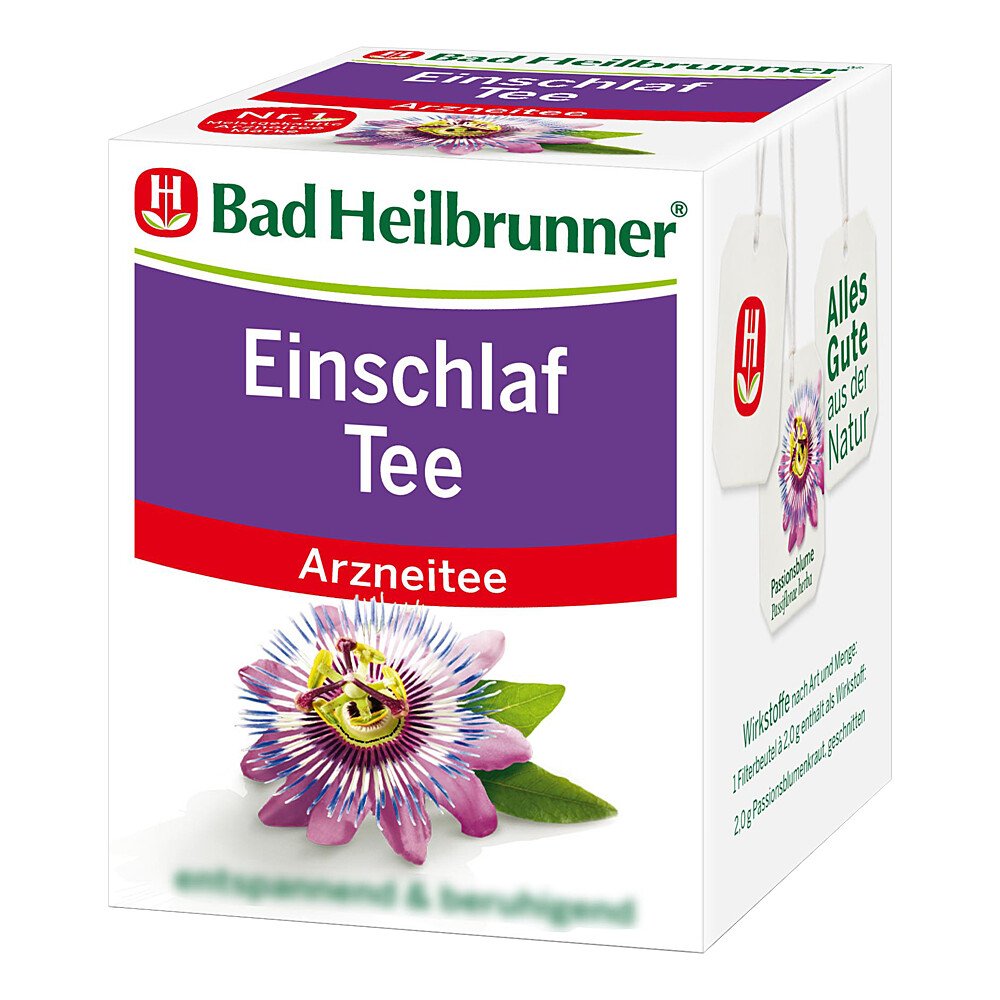 Bad Heilbrunner Naturheilm.GmbH&Co.KG Bad Heilbrunner Einschlaf Tee Filterbeutel 09604780