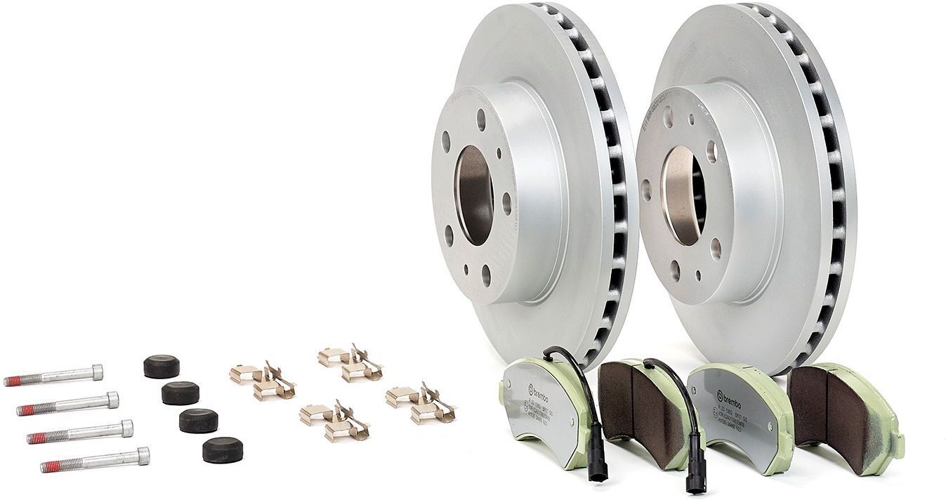 BREMBO KT 10 047 Brake discs and pads set