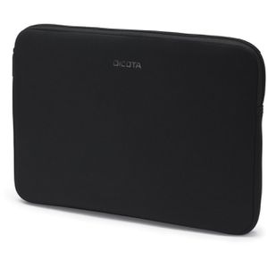 Dicota Laptophülle Perfect Skin, bis 12,5 Zoll, Neopren, schwarz, wasserabweisend