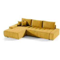 ECKSOFA Jonas 4 Sitzplätze Gelb