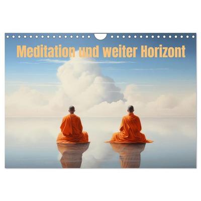 Meditation und weiter Horizont (Wandkalender 2027 DIN A4 quer), CALVENDO Monatskalender