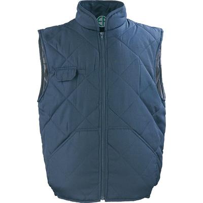 Coverguard - Warme, ärmellose Arbeitsweste marineblau CHOUKA Marineblau Größe L