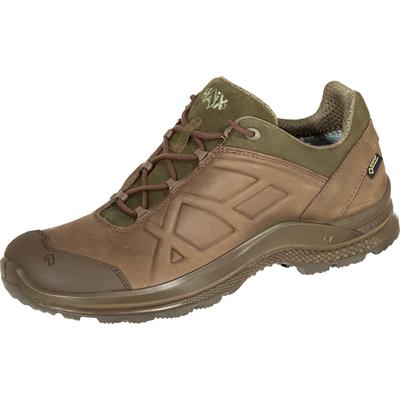 Wanderschuh HAIX "Black Eagle Nature GTX Low", Herren, Gr. 6,5, grün (olive), Obermaterial: 100% Rindnubukleder CNU., Schuhe Wanderschuh