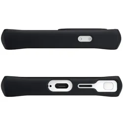 Mobilis SPECTRUM R Case for Galaxy S24 Ultra - Solid Black Mat (Samsung Galaxy S24 Ultra), Smartphone Hülle, Schwarz