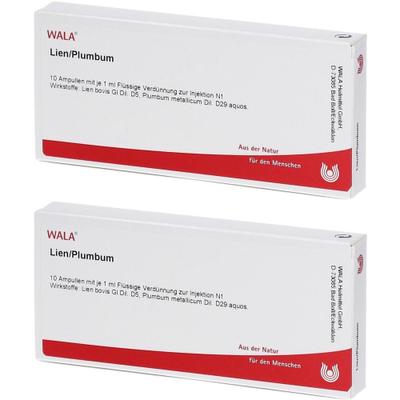 Lien/Plumbum Ampullen 2x 2x10x1 ml