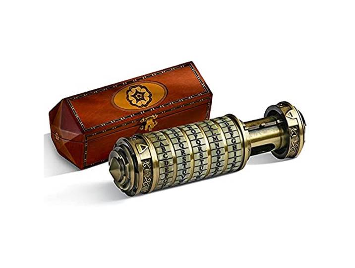 The Noble Collection Da Vinci Code Cryptex, 1:1¬†Scale, Prop, Replica (Costume Accessory)