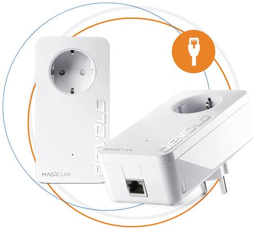 Devolo Magic 1 LAN Starter Kit Powerline Starter Kit 8295 EU Powerline 1200 MBit/s