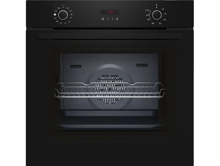 NEFF Pyrolyse Backofen B2CVG6AK3 , Energieeffizienz: A+, schwarz, B:59,4cm H:59,5cm T:54,8cm, Backöfen, Knuspriges Base Steam & Pyrolyse-Selbstreinigung, Pyrolyse Backofen