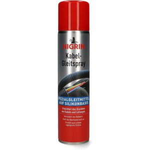 Nigrin Kabelgleitmittel 72228, Kabel-Gleitspray, flüssig, Spray 400 ml
