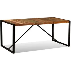 Helloshop26 - Designer-Couchtisch/Esstisch massives Altholz 180 cm