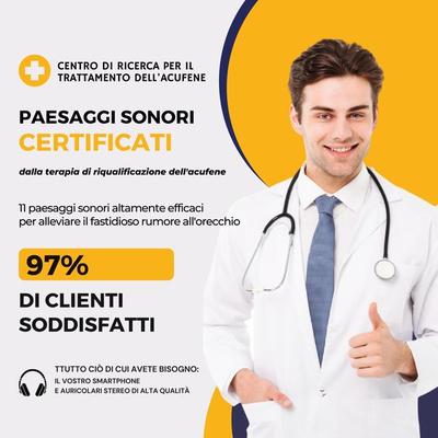 Paesaggi sonori certificati dalla terapia di riqualificazione dell'acufene - Centro Di Ricerca Per Il Trattamento Dell'acufene; Audio, 4066339007857