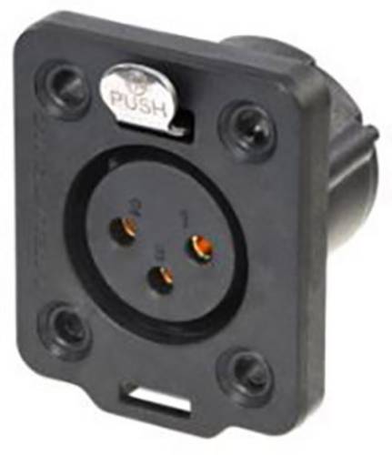 Neutrik NC3FDX-TOP XLR-Steckverbinder Buchse, Einbau Polzahl: 3 1 St.