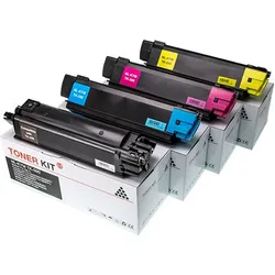 4 Fabrikneuer Toner ersetzen Kyocera TK-590BK, TK-590C, TK-590M, TK-590Y