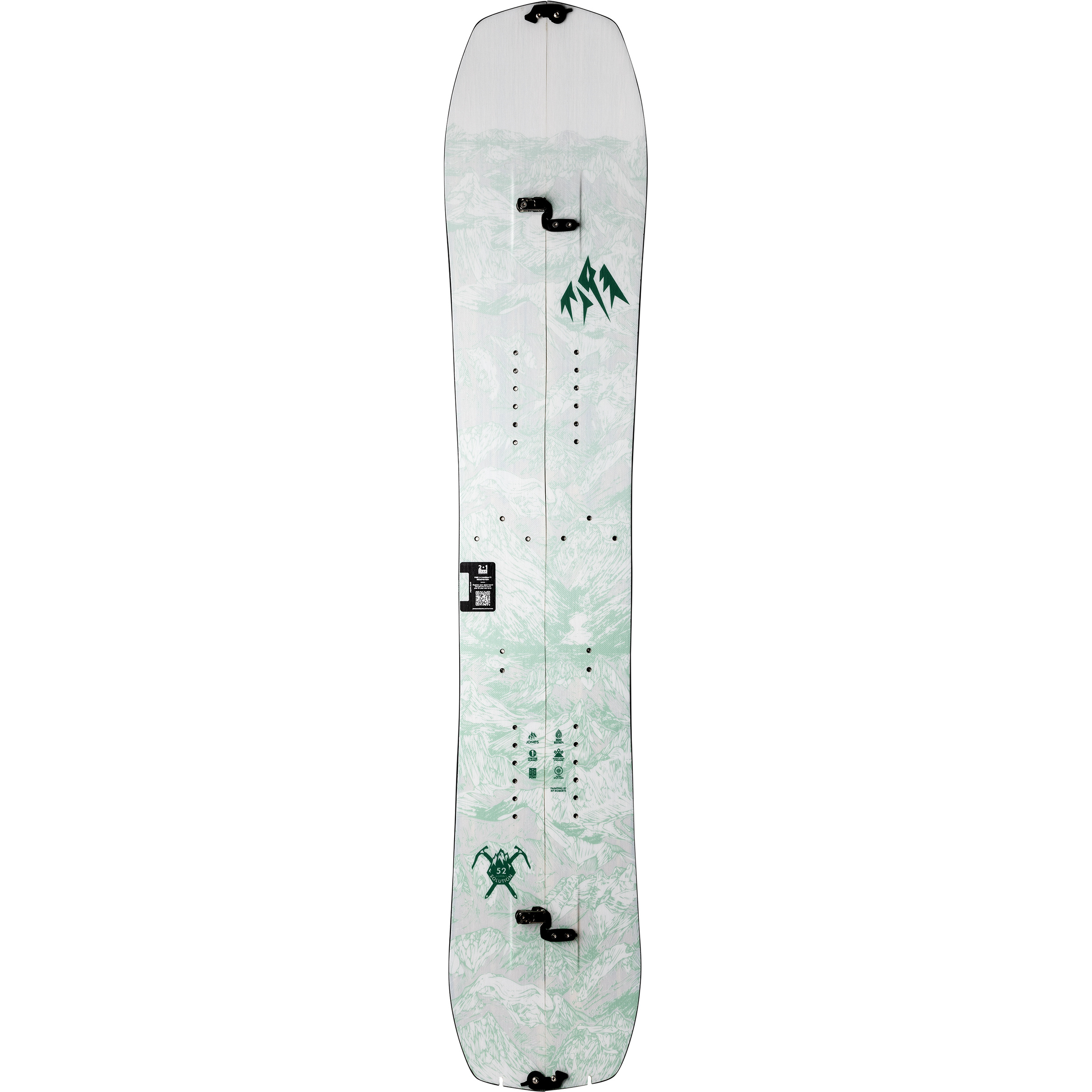 Jones Solution Splitboard 26/27 Damen Splitboards weiss Größe 149cm Splitboard