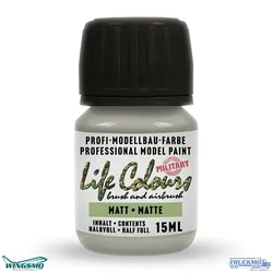 Elita Farben Life Colours FS 36440 Light Gull Gray matt 15 ml