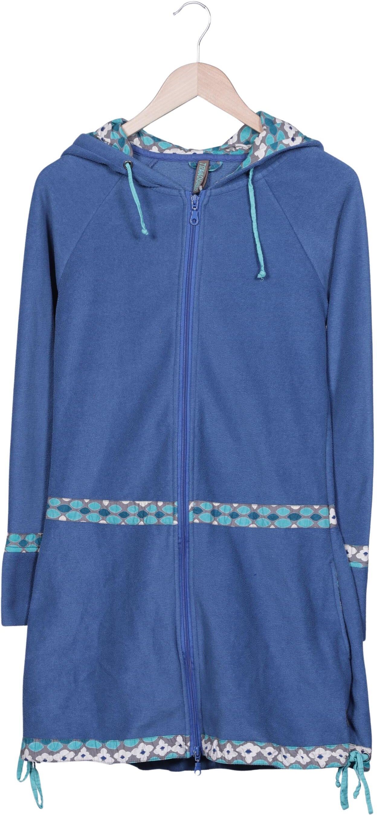 Tranquillo Damen Kapuzenpullover, Hellblau, Gr. S, Synthetik - Second Hand