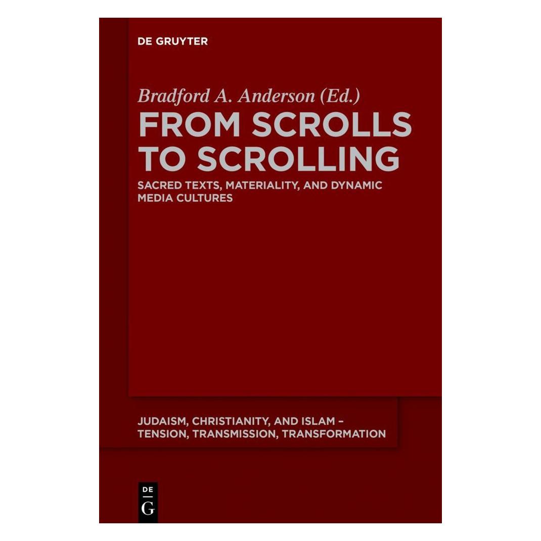 De Gruyter From Scrolls to Scrolling (Englisch, Softcover, Bradford A. Anderson) (56849772)