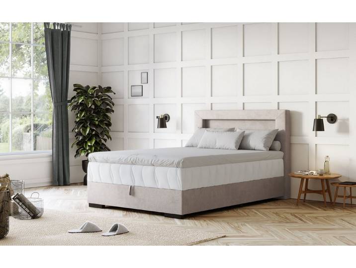 COTTA Boxbett Kelly, ausgestattet mit LED-Licht, inkl. Bettkasten