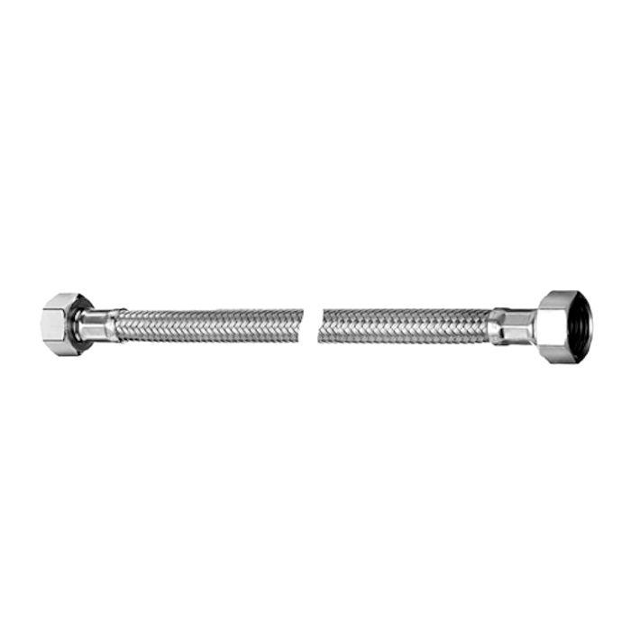 Schell Clean-Fix S Flexibler Schlauch 102230699 300 mm, 2 x Überwurfmutter G 1/2 IG, verchromt