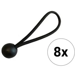 BERG Gummizug mit Ball für Sicherheitsnetz Comfort (120 mm), 8 Stück
