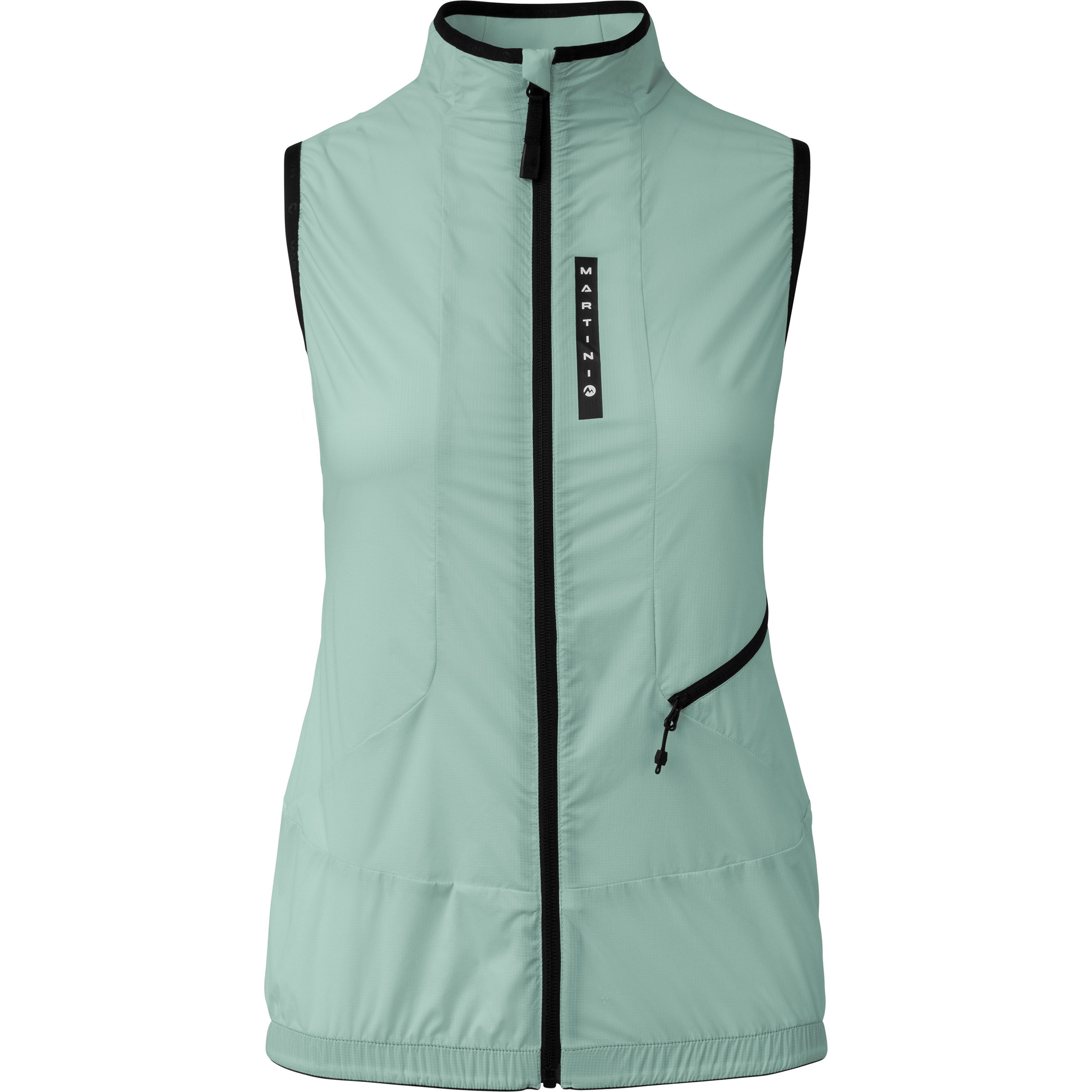 Martini Sportswear Hillclimb WB Hybrid Weste Damen Softshellwesten gruen Größe S Trekking Windabweisend Wasserabweisend