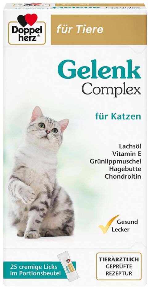 Doppelherz für Tiere Gelenk Complex für Katzen