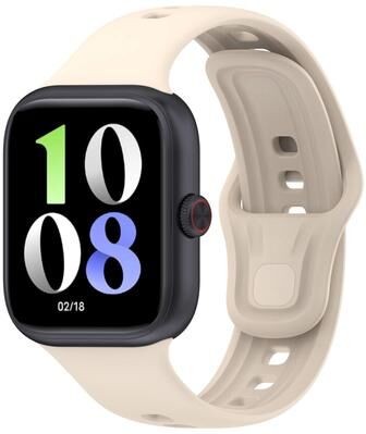Everyday Crate Vivo Watch GT Band Soft Silicone Watch Strap Adjustable Replacement Wristband ivory