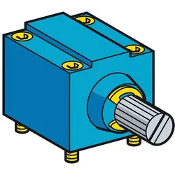 TE Sensors, Systemstromversorgung, Antrieb für Drehachsenbetätigung ZC2JE09