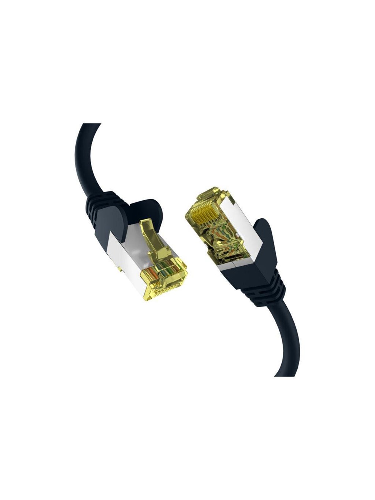 M-CAB EFB-Elektronik patch cable - 30 m - black - Schwarz - 30m