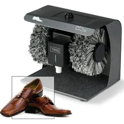 TOP Schuhputzmaschine, Schuhpflege, Schwarz