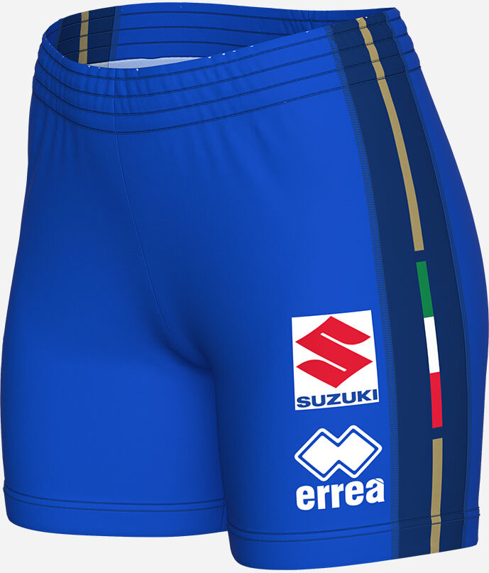 Errea Ufficiale Italia 25 Gara - Pantaloncini Volley - Donna - Blu M