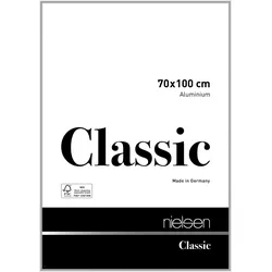Nielsen Bilderrahmen Classic Aluminium Silber / 70 x 100