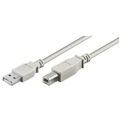 goobay USB-Kabel USB (M) zu USB Typ B (M) 68712 1.8 m