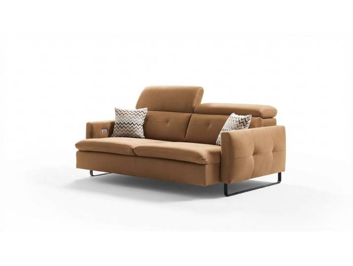 Xlmoebel 3-Sitzer XLMOEBEL Sofa in Grau mit hochwertigem Polyesterbezug, 3-Sitzer 1 Teile, Made in Europa