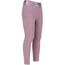 Euro-Star Kinder Winter Reitleggings ESImpress Full Grip Elderberry HW 25, Taille: 134