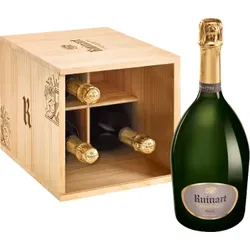 Caisse Champagner Ruinart - Cave R de Ruinart - Holzkiste