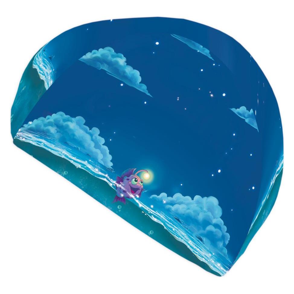 Roth Kinder-Badekappe Magische Meerjungfrau 210 x 190 mm, 82 % Polyester, 18 % Elasthan, mit Platz für (89440)