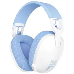 Onikuma B2 gaming headphones (blue) (Kabelgebunden, Kabellos), Gaming Headset, Blau